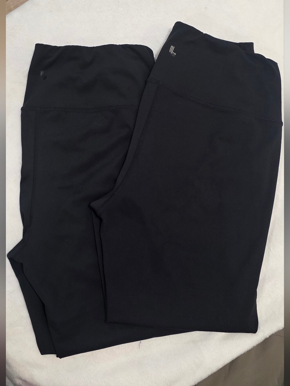Lole Black Leggings - Sleek Stretch Activewear  - 2 Pairs (Large)